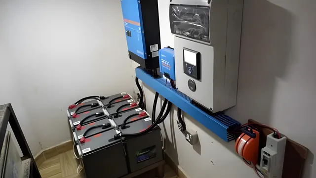 Hybrid inverter wall with battery bank