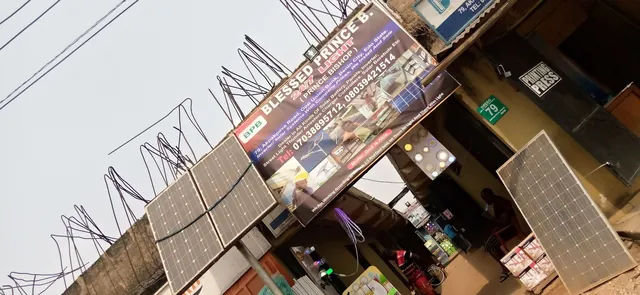 Our shop on Akpakpava Road